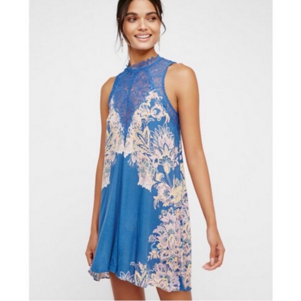 Marsha Printed Slip Dress